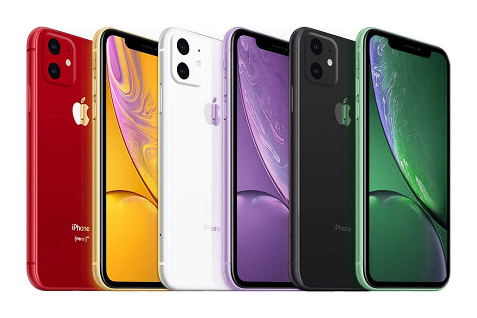 Alle neuen iPhone XR 2019 Farben