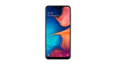 Samsung Galaxy A20e Panzerglas und Schutzfolie