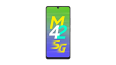 Samsung Galaxy M42 5G Panzerglas und Schutzfolie