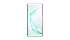 Samsung Galaxy Note10+ Panzerglas und Schutzfolie