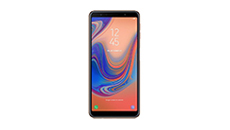 Samsung Galaxy A7 (2018) Panzerglas und Schutzfolie