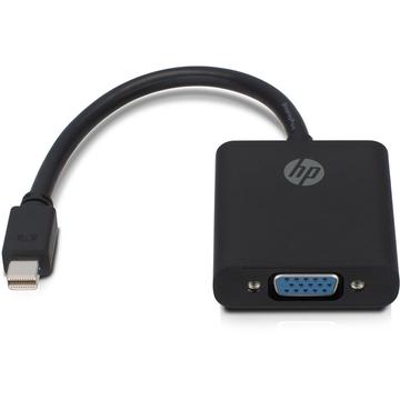 HP Mini DisplayPort / VGA Adapter - Schwarz
