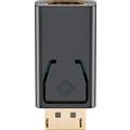 Goobay DisplayPort / HDMI Adapter - Vergoldet - Schwarz