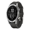 Garmin fenix 7 Sportuhr – 47 mm – Schwarz/Silber