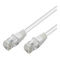 Goobay CAT 6 U/UTP CCA - 7,5m - Weiß