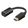 Goobay DisplayPort Adapter auf HDMI mit Audio schwarz