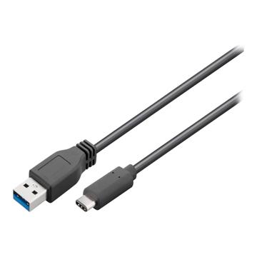 Goobay USB 3.0 / USB 3.1 Typ-C Kabel - 1m - Schwarz