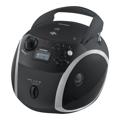 Grundig GRB 3000 BT Boombox - Schwarz / Silber