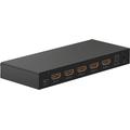 Goobay HDMI 2.0 Switch 4 zu 1 mit Audioausgang - Schwarz