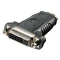 Goobay DVI-I / HDMI Adapter - Vernickelter - Schwarz
