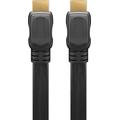 Goobay HDMI 2.0 Flaches Kabel mit Internet - 1m