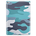 iPad 10.2 2019/2020/2021 TPU Hülle - Blaue Tarnung