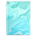 iPad 10.2 2019/2020/2021 TPU Hülle - Blauer Marmor