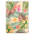 iPad 10.2 2019/2020/2021 TPU Hülle - Pinke Blumen