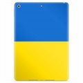 iPad 10.2 2019/2020/2021 TPU Hülle Ukrainische Flagge - Gelb und Lichtblau