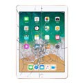iPad 9.7 (2018) Displayglas und Touchscreen Reparatur - Weiß