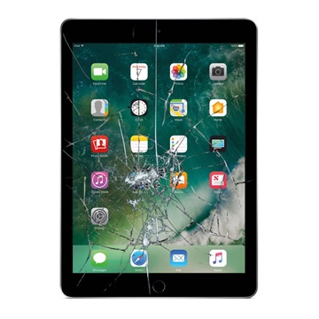 iPad 9.7 Displayglas und Touchscreen Reparatur - Schwarz