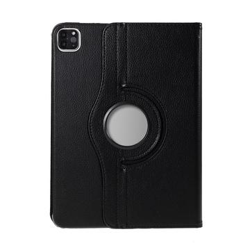 iPad Air 11 2024/2025 360 Rotierende Folio Hülle - Schwarz
