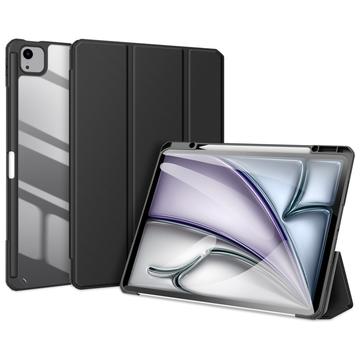 iPad Air 13 2024/2025 Dux Ducis Toby Tri-Fold Smart Folio Hülle - Schwarz