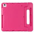 iPad Air 13 2024/2025 Kinder Tragen Stoßfest Hülle - Hot Pink