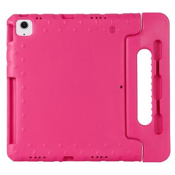 iPad Air 13 2024/2025 Kinder Tragen Stoßfest Hülle - Hot Pink