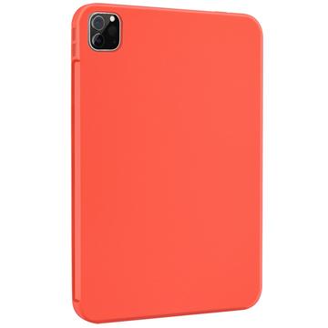iPad Air 13 2024/2025/iPad Pro 12.9 2018/2020/2021/2022 Liquid Silikonhülle - Rot