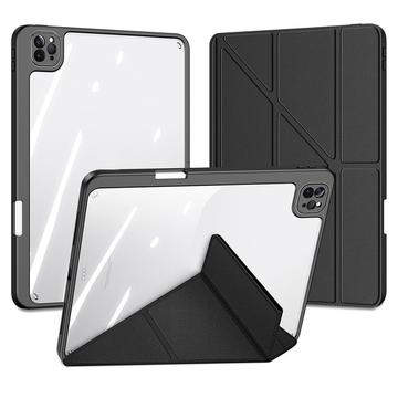 iPad Pro 11 2022/2021/2020 Dux Ducis Magi Abnehmbare 2-in-1-Folio Hülle - Schwarz