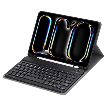 iPad Pro 11 2024/2025 Bluetooth Tastaturhülle - Dunkel Blau