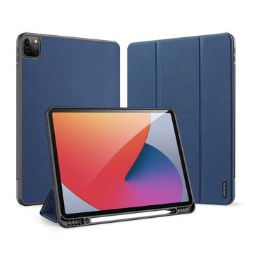 iPad Pro 12.9 2020/2021/2022 Dux Ducis Domo Tri-Fold Smart Folio Hülle - Blau