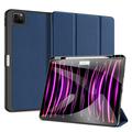 iPad Pro 13 (2024) Dux Ducis Domo Tri-Fold Smart Folio Hülle - Blau