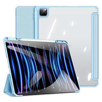 iPad Pro 13 (2024) Dux Ducis Toby Tri-Fold Smart Folio Hülle - Baby Blau