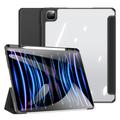iPad Pro 13 (2024) Dux Ducis Toby Tri-Fold Smart Folio Hülle - Schwarz