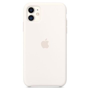 iPhone 11 Apple Silikonhülle MWVX2ZM/A - Weiß