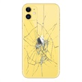 iPhone 11 Rückseiten-Cover Reparatur - nur Glas - Gelb