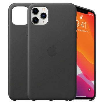 iPhone 11 Pro Max Apple Lederhülle MX0E2ZM/A - Schwarz