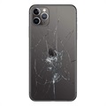 iPhone 11 Pro Max Rückseiten-Cover Reparatur - nur Glas - Schwarz