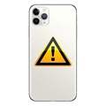 iPhone 11 Pro Max Akkufachdeckel Reparatur - inkl. Rahmen - Silber