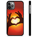 iPhone 11 Pro Max Schutzhülle - Herz-Silhouette