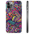 iPhone 11 Pro Max TPU Hülle - Abstrakte Blumen