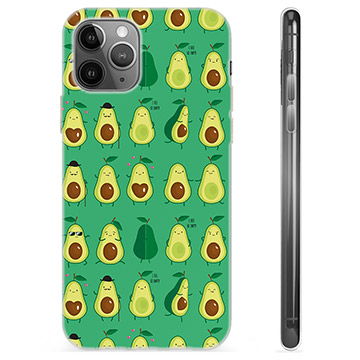 iPhone 11 Pro Max TPU Hülle - Avocado Muster