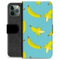 iPhone 11 Pro Premium Schutzhülle mit Geldbörse - Bananen