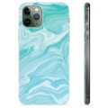 iPhone 11 Pro TPU Hülle - Blauer Marmor