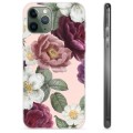 iPhone 11 Pro TPU Hülle - Romantische Blumen