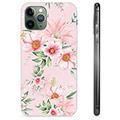 iPhone 11 Pro TPU Hülle - Aquarell Blumen