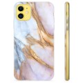 iPhone 11 TPU Hülle - Eleganter Marmor