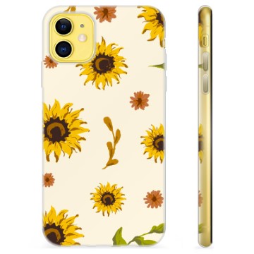 iPhone 11 TPU Hülle - Sonnenblume