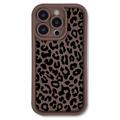 iPhone 12 Pro TPU-Hülle mit Leopardenmuster - Kaffee