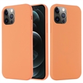 iPhone 12/12 Pro Liquid Silikon Case - MagSafe-kompatibel - Orange