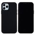 iPhone 12 Pro Max Flüssigsilikonhülle - Schwarz