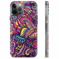 iPhone 12 Pro Max TPU Hülle - Abstrakte Blumen